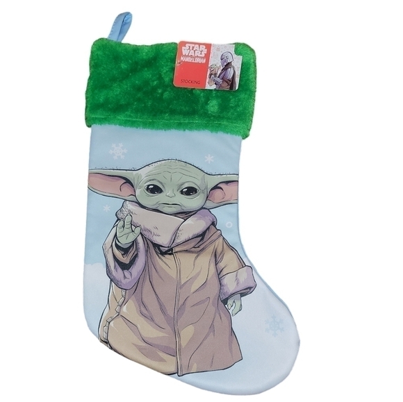 Star Wars Mandalorian Christmas stocking New with tags - Picture 6 of 7